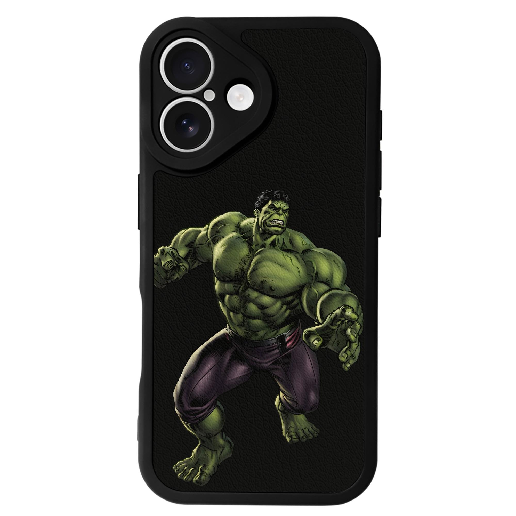 （画像用） アベンジャーズ The Avengers 【iPhone 16シリーズ対応】シリコンスマホケース（レザー調） 材質：シリコン